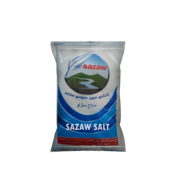 Sazaw Company table salt iodized
